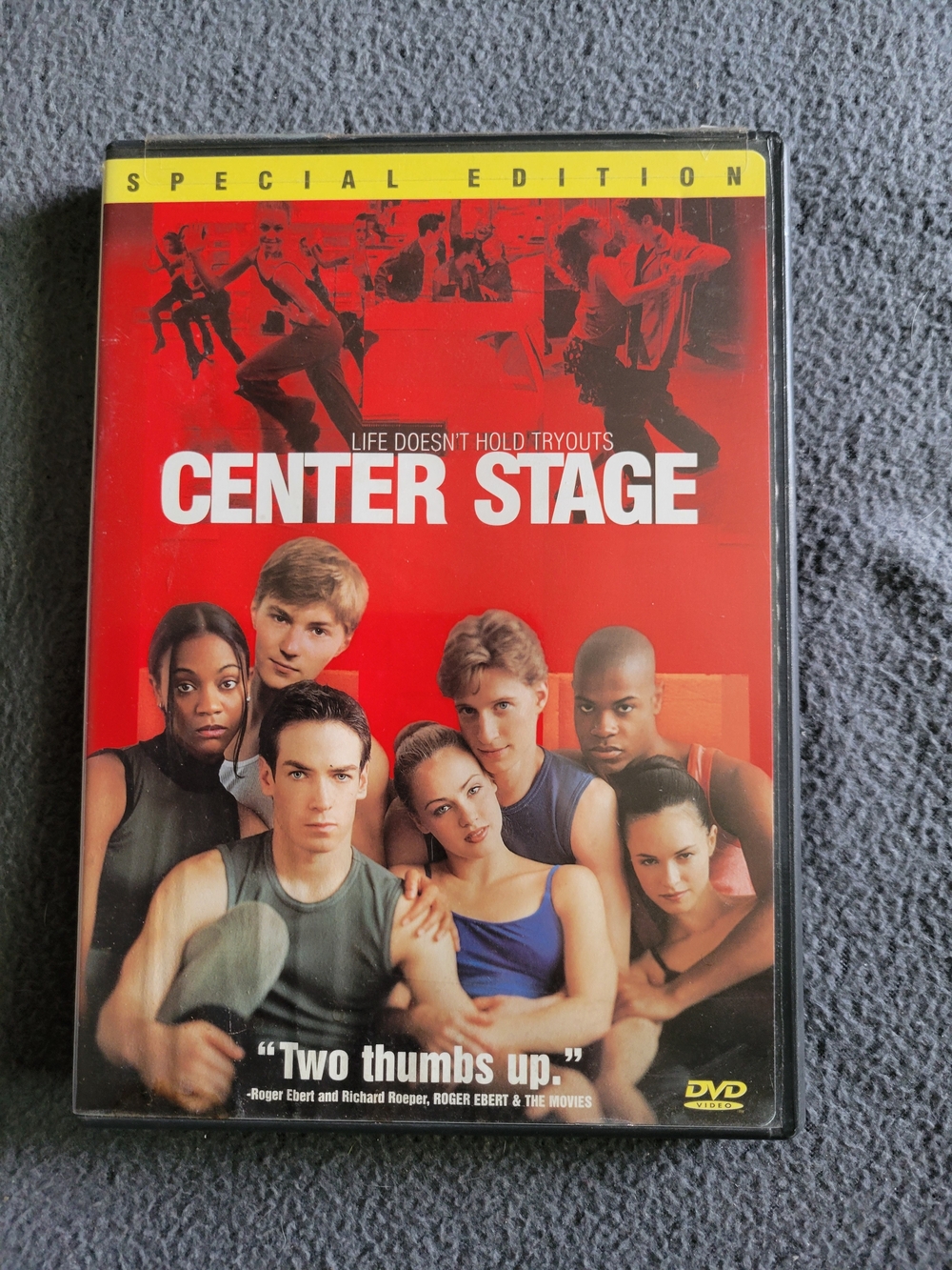 Columbia Center Stage DVD - Red, Yellow, Black